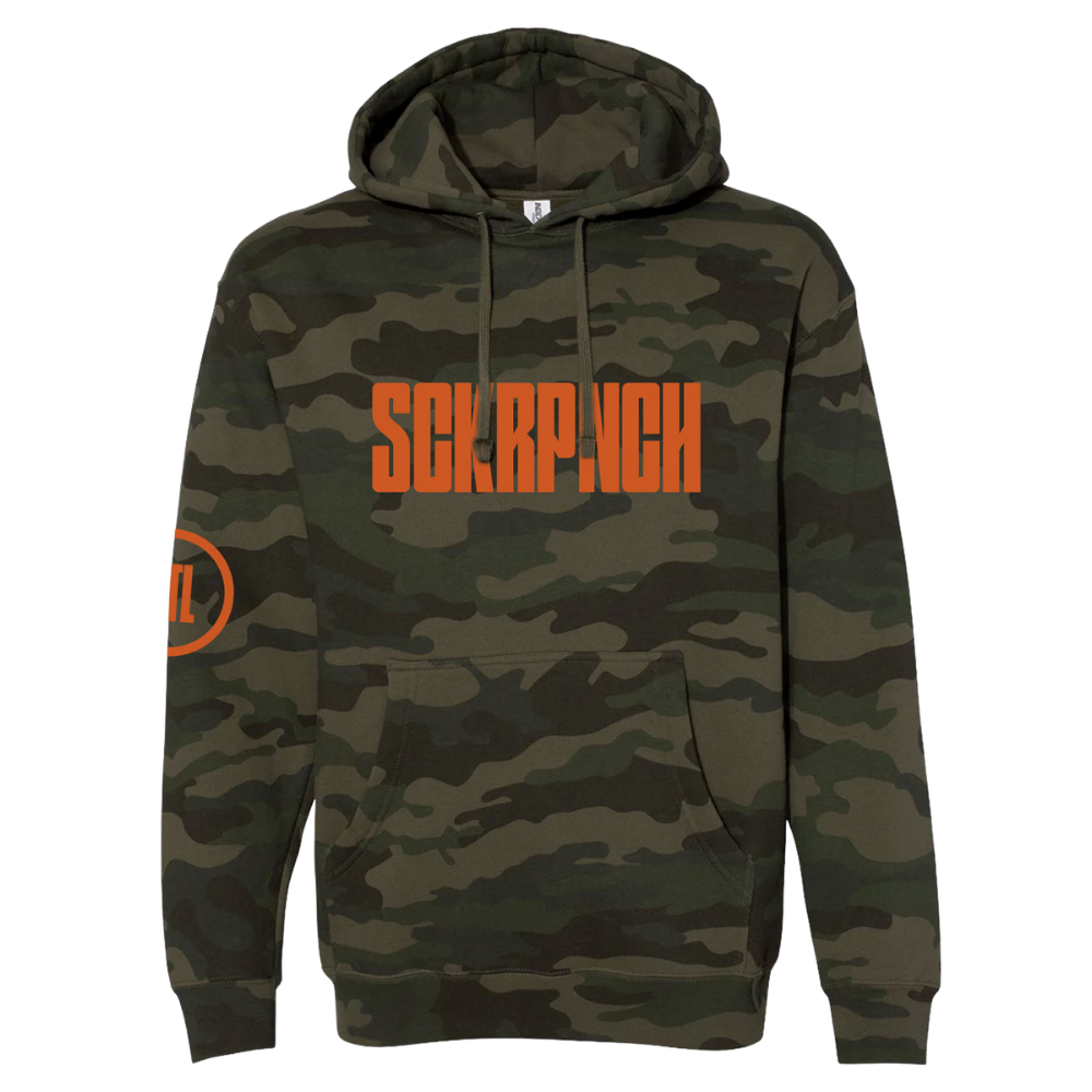 Suckerpunch Camo Hoodie Front