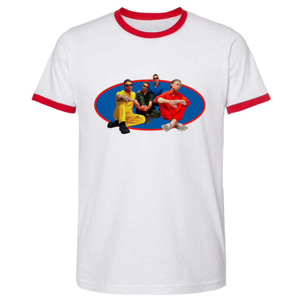 Everyone's Talking! Ringer T-Shirt Front