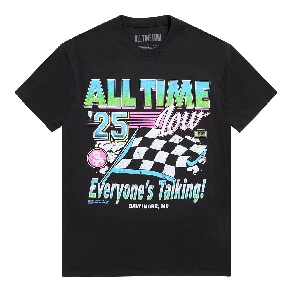 Everyone's Talking! Racing Tee - All Time Low Official Store