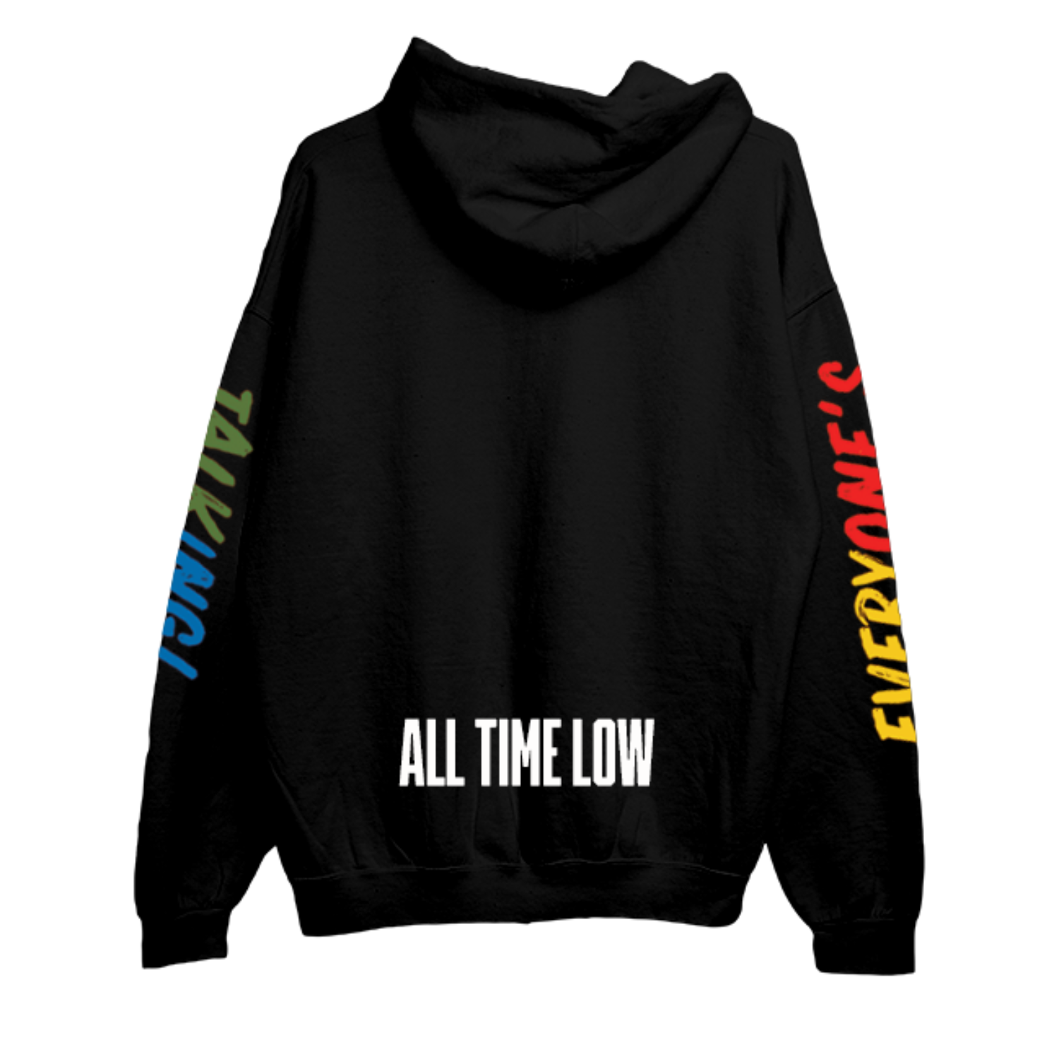 Everyone's Talking! Zip Hoodie Back