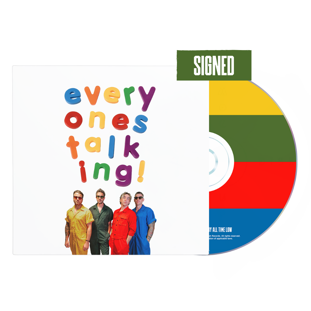 Everyone's Talking! CD (Signed) - All Time Low Official Store Everyone's Talking! CD (Signed) - All Time Low Official Store