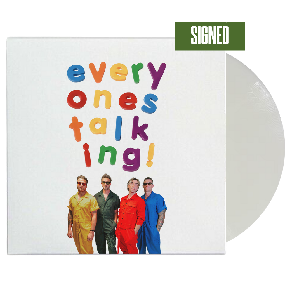 Everyone's Talking! White LP (Signed)