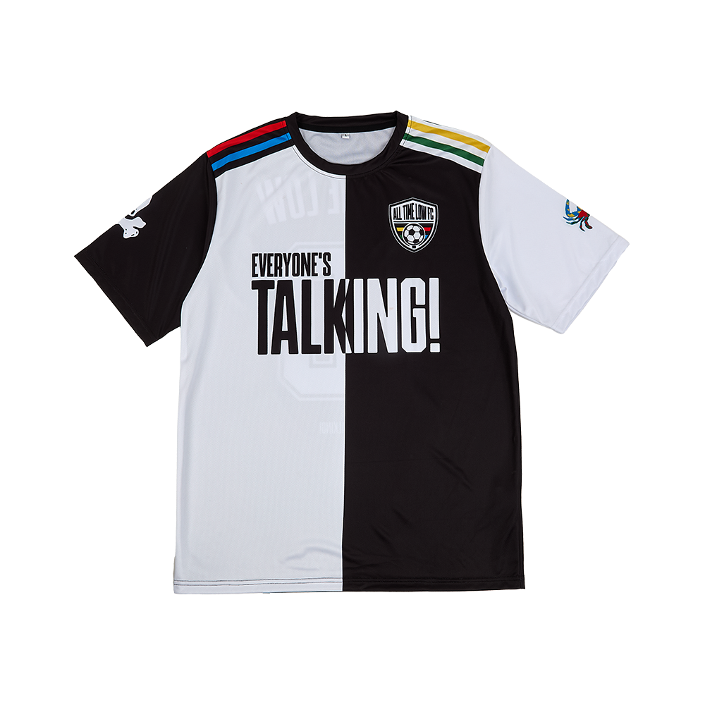 新品未使用　JERSEY everyone (BLACK) 【S】 Everyone's Talking! Soccer Jersey - All Time Low Official Store