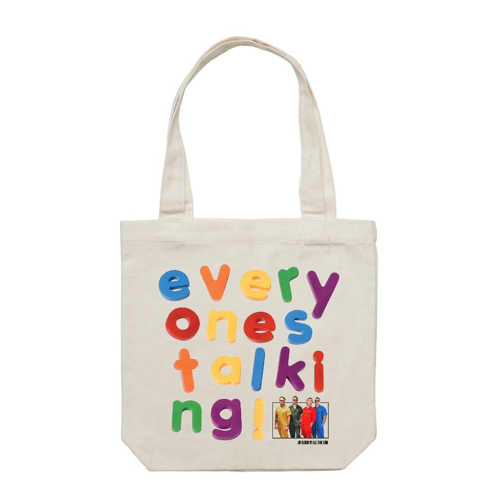 Everyone's Talking! Tote Bag