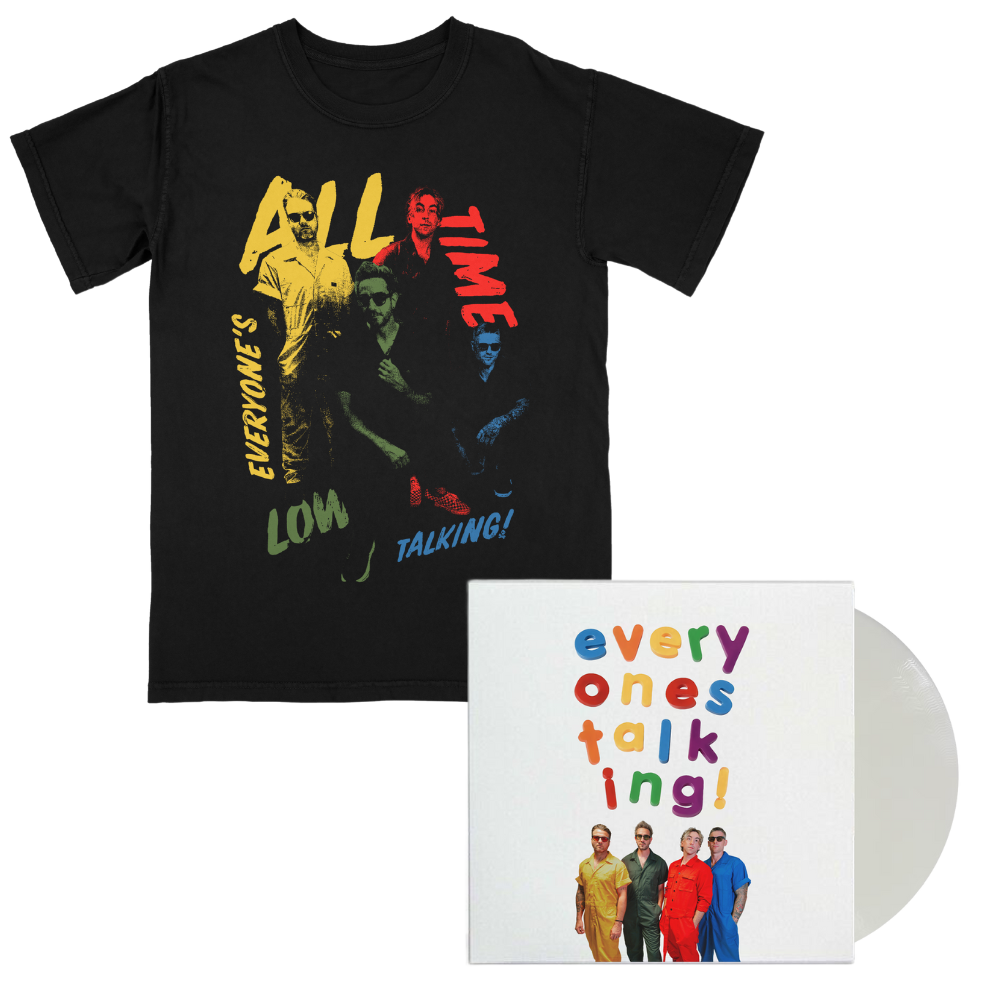 Everyone's Talking! Photo T-Shirt + White LP Fan Pack