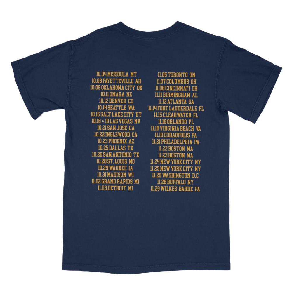 All Time Low Tiger Dateback Tee Back