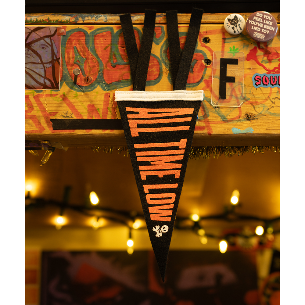 All Time Low Mini Pennant Lifestyle