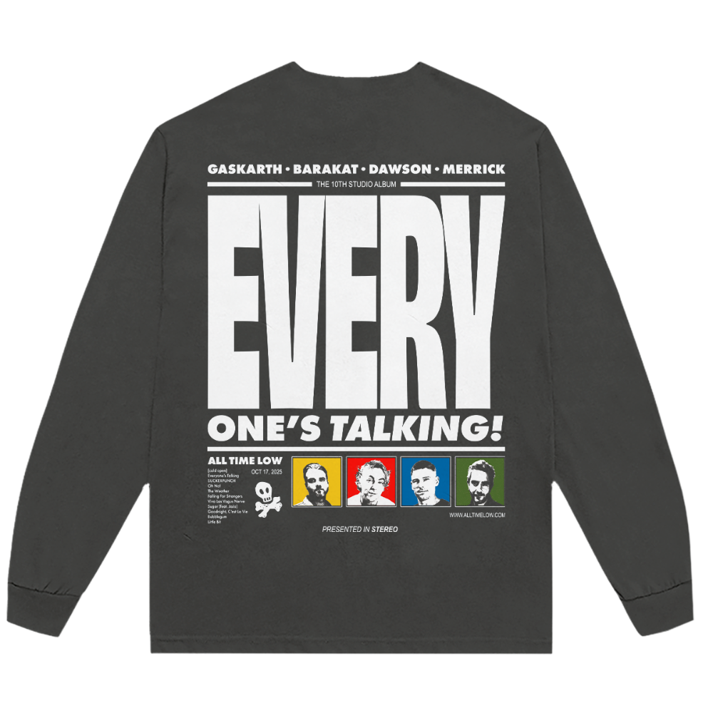Everyone's Talking! Longsleeve Tee Back