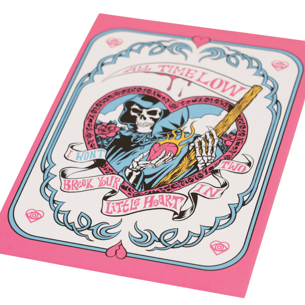 Break Your Little Heart Greeting Card Detail