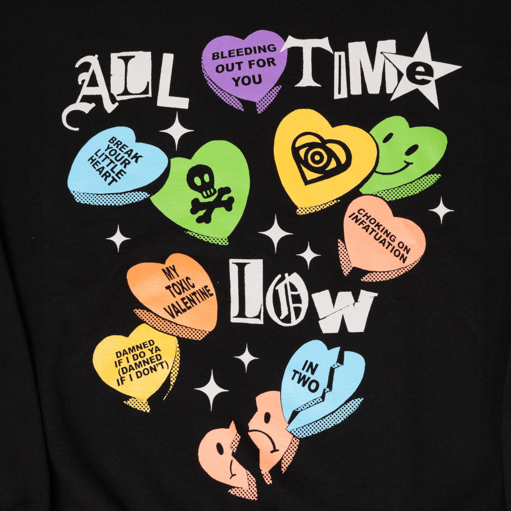 Candy Hearts Crewneck Detail 2