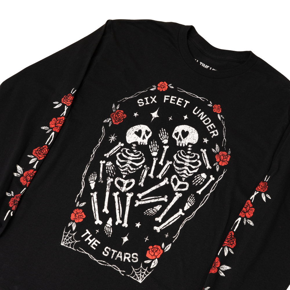 Six Feet Under The Stars Long Sleeve Detail 1