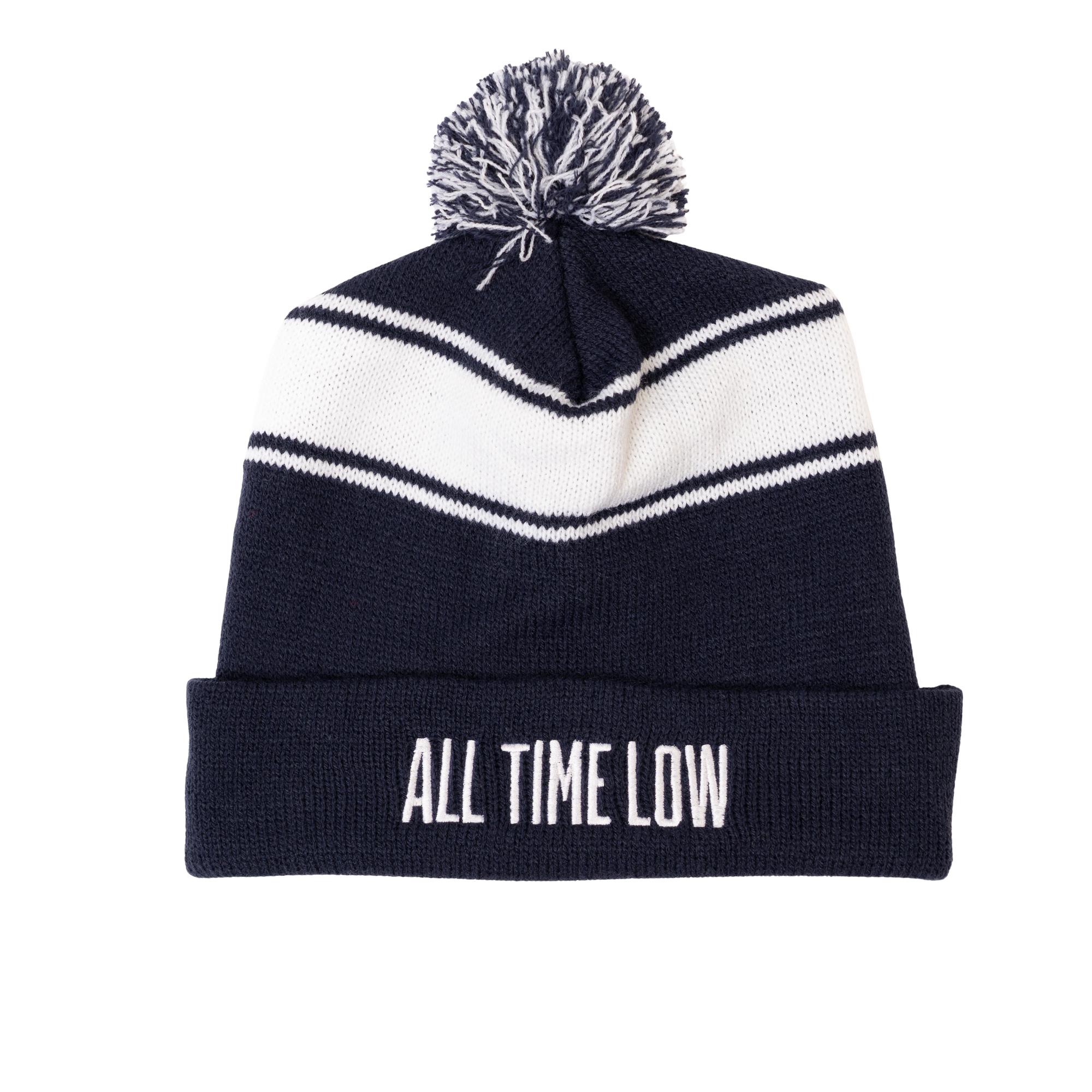 All Time Low Pom Beanie Front