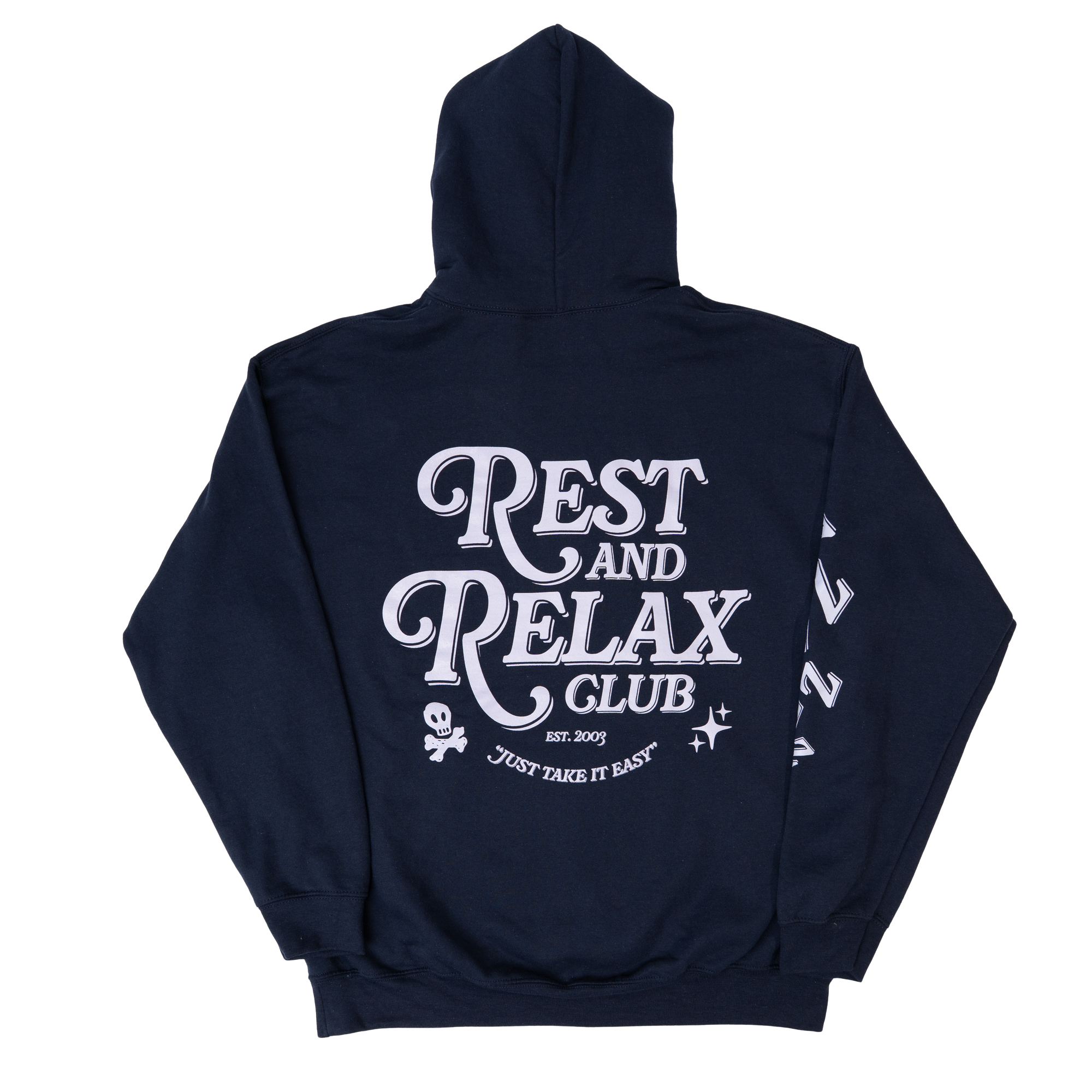 ATL Rest and Relax Club Hoodie Back