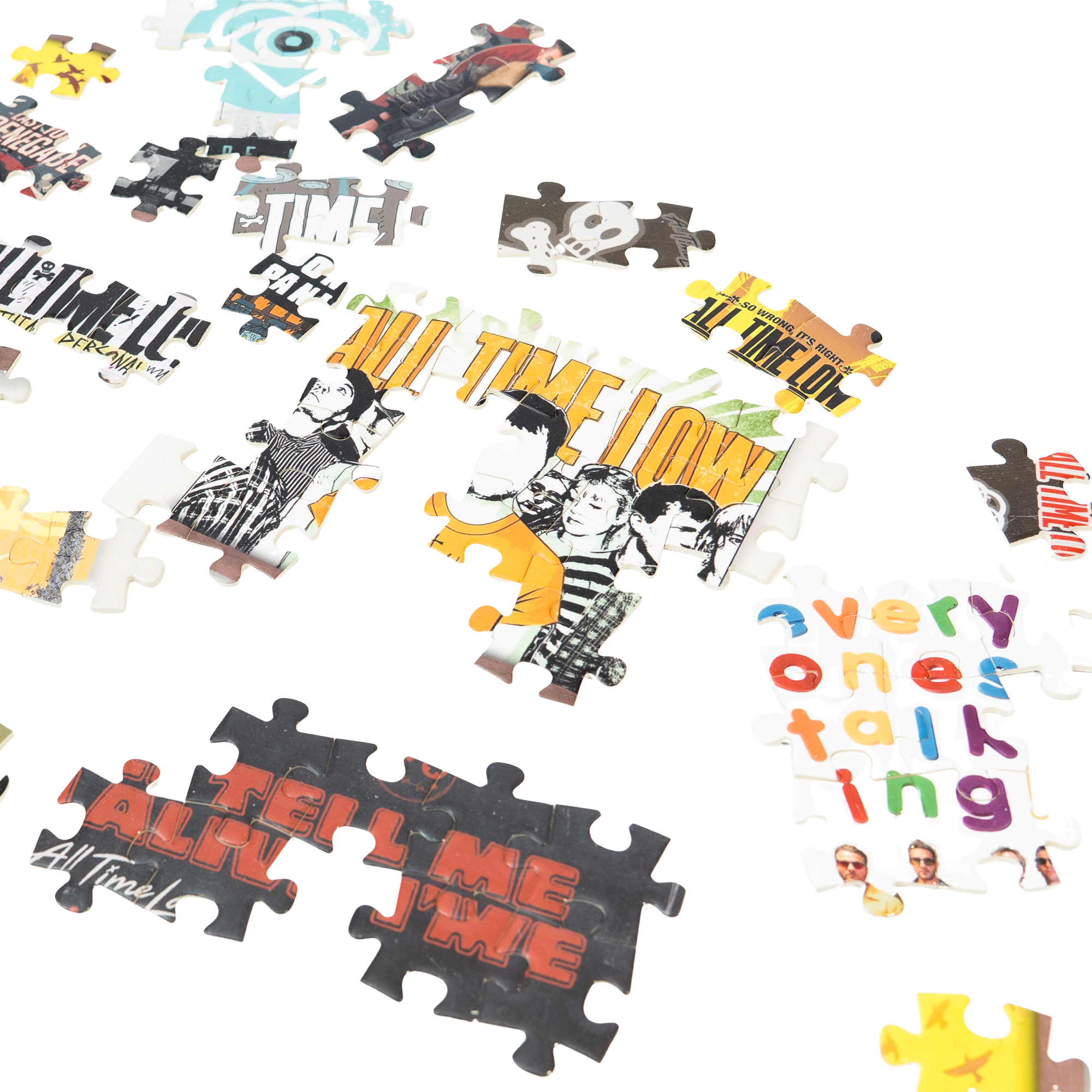 Album Cover Jigsaw Puzzle Pieces 2