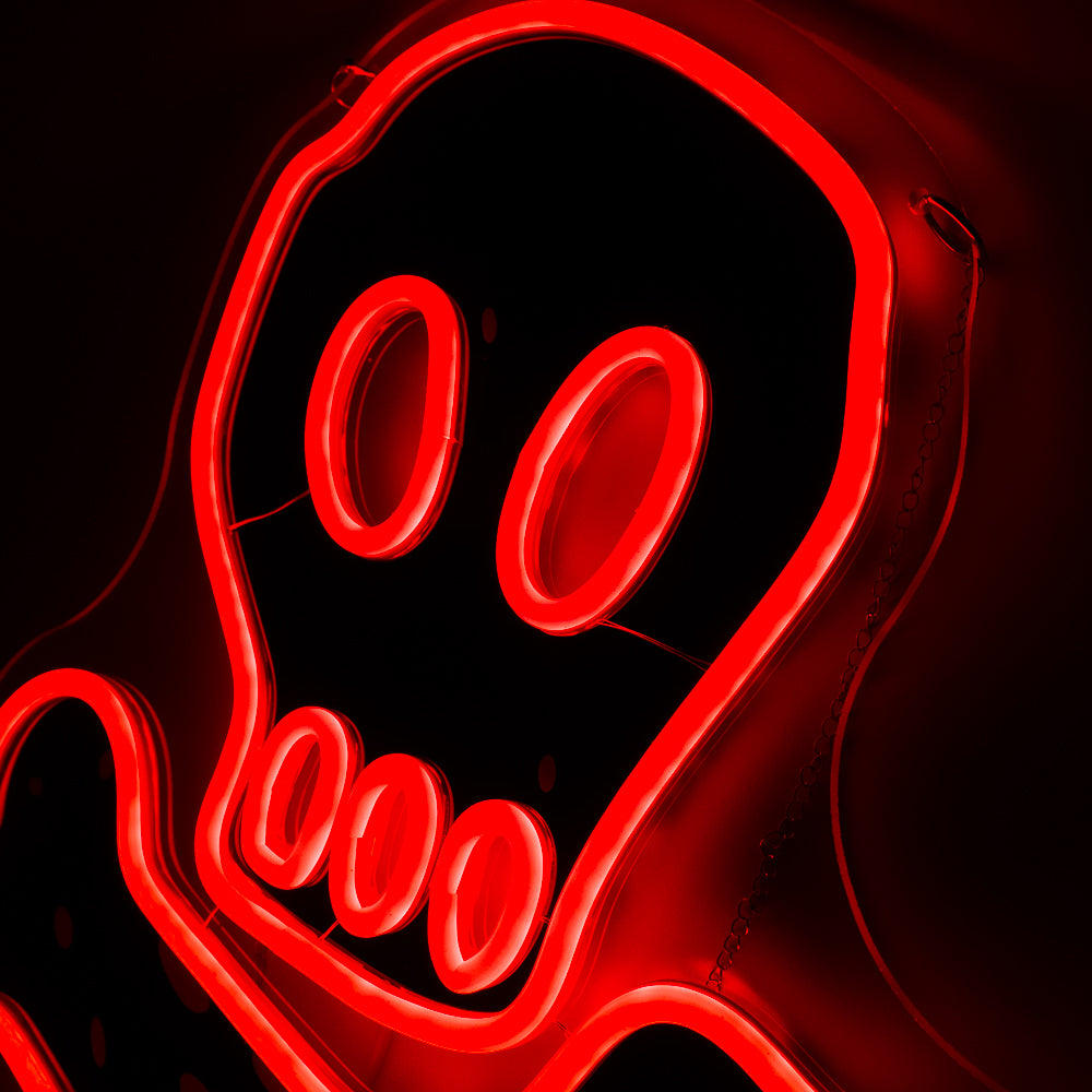 Skull Logo LED Light Lights Out 3