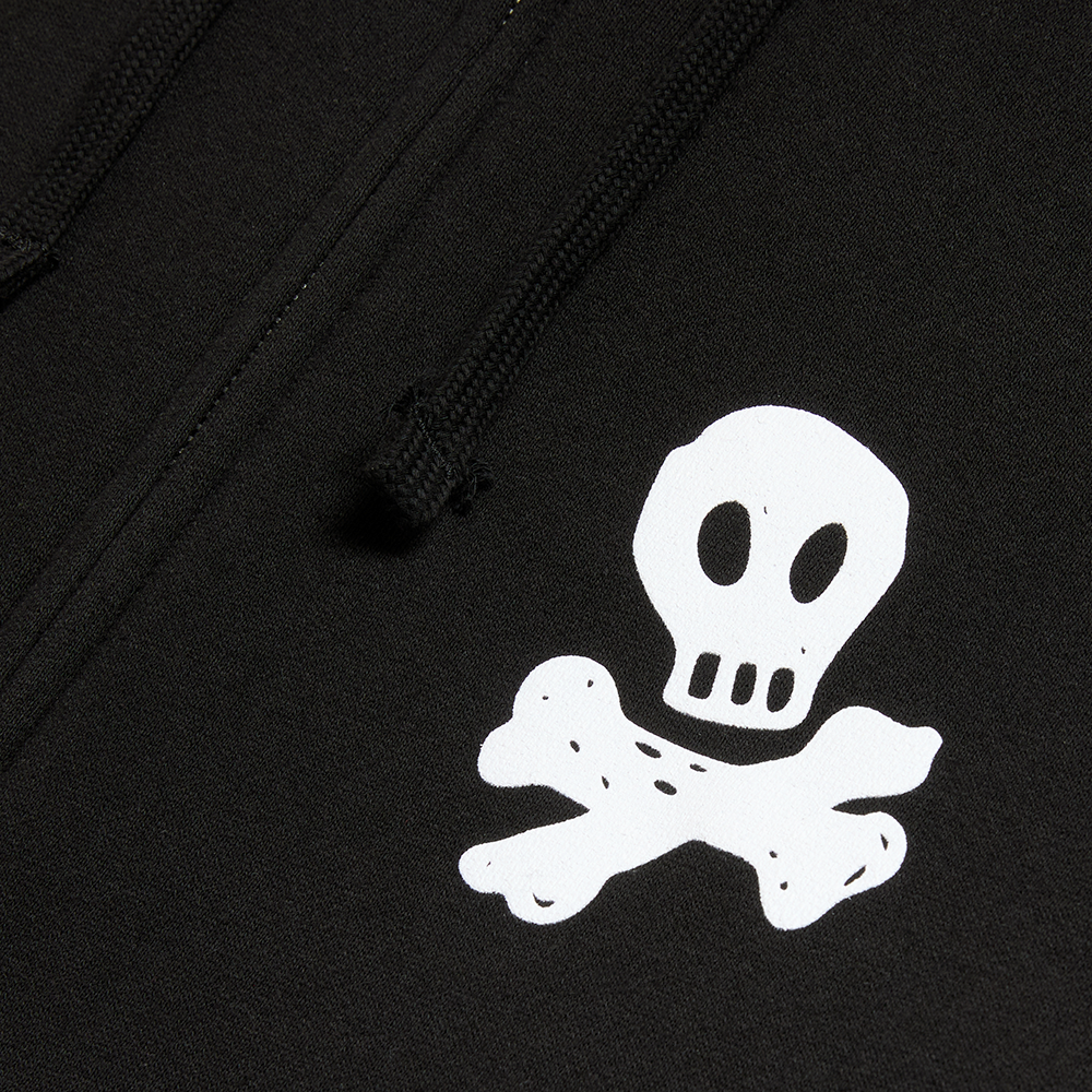 Everyone's Talking! Zip Hoodie Front graphic detail