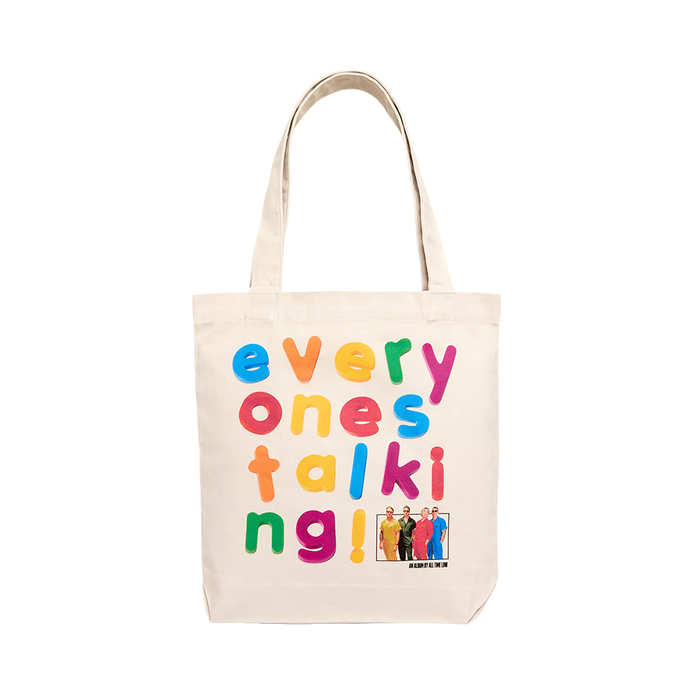 Everyone's Talking! Tote Bag stuffed view
