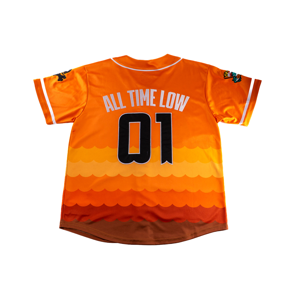 ATL x Chesapeake Baysox Baseball Jersey Back