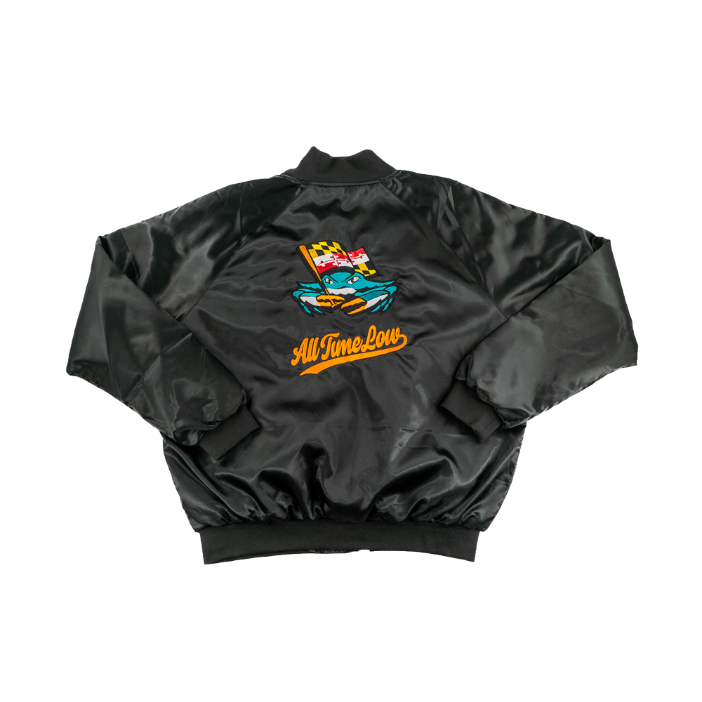 ATL x Chesapeake Baysox Bomber Jacket Back