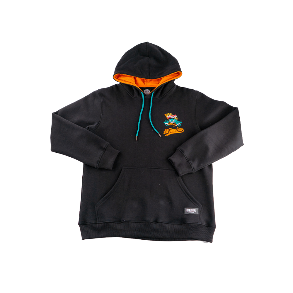 ATL x Chesapeake Baysox Black Hoodie Front