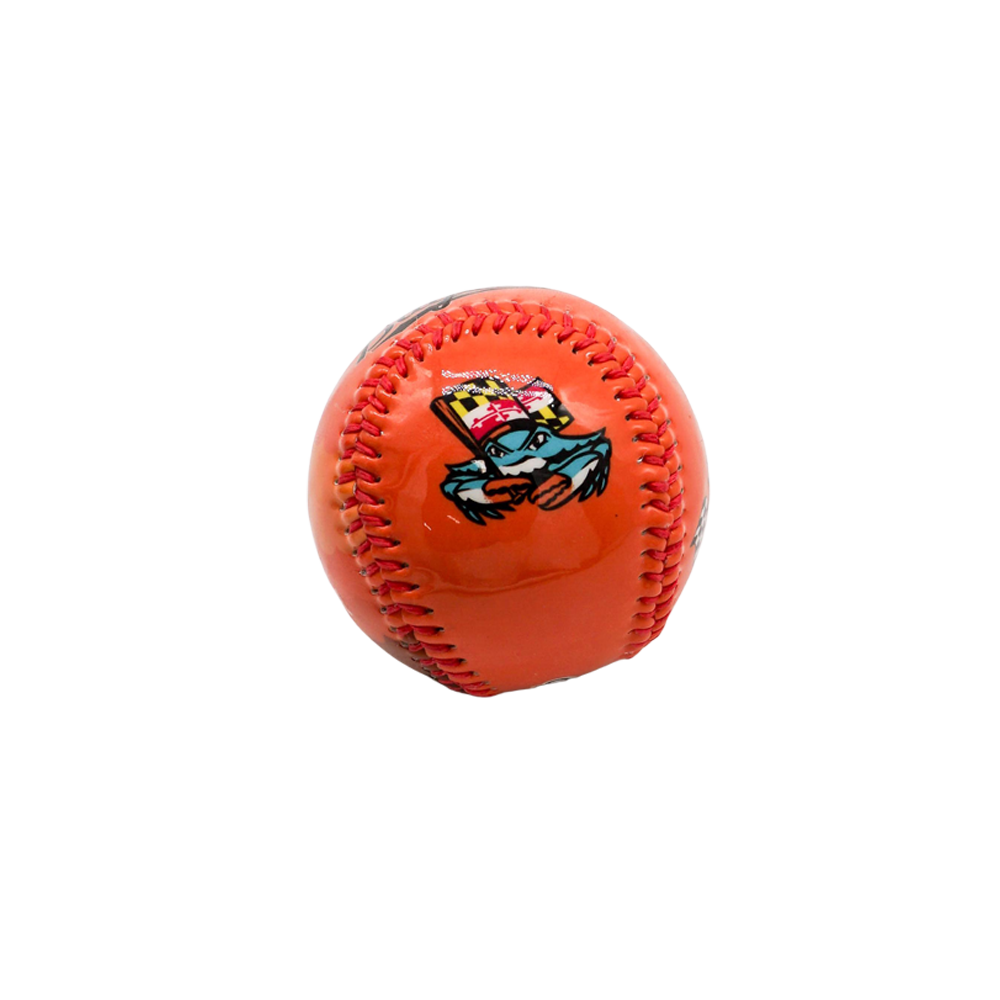ATL x Chesapeake Baysox Orange Baseball Back