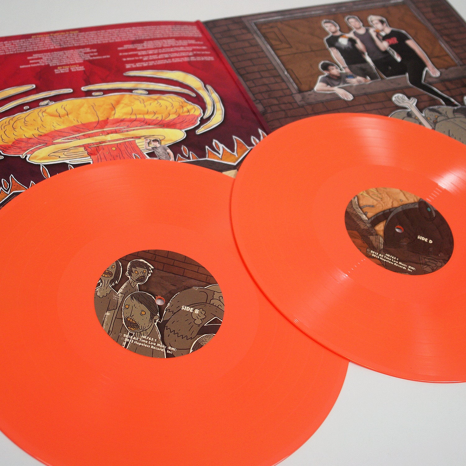 Don't Panic: It's Longer Now (Orange LP) - All Time Low Official Store