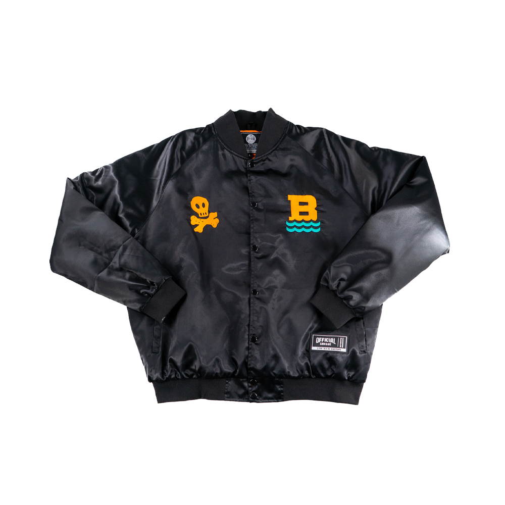 ATL x Chesapeake Baysox Bomber Jacket Front