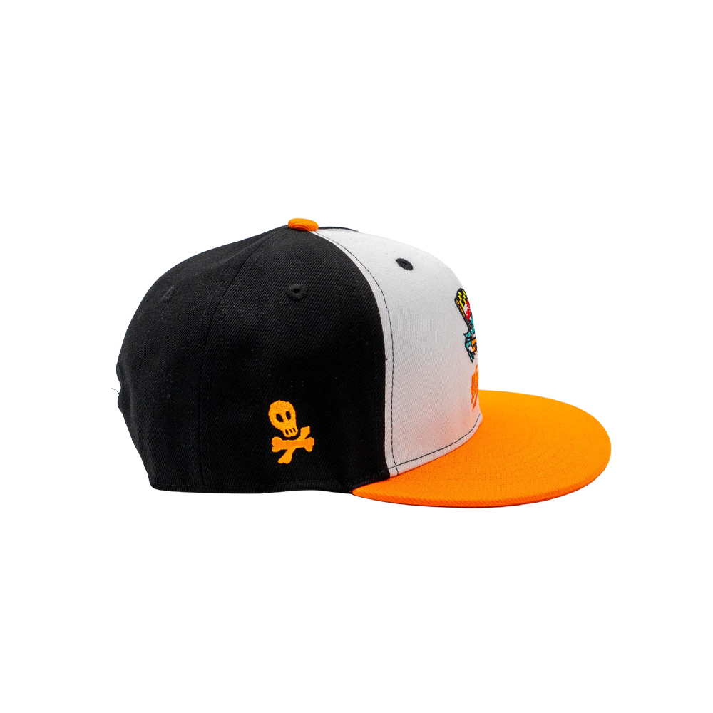 ATL x Chesapeake Baysox White Snapback Hat Side 1