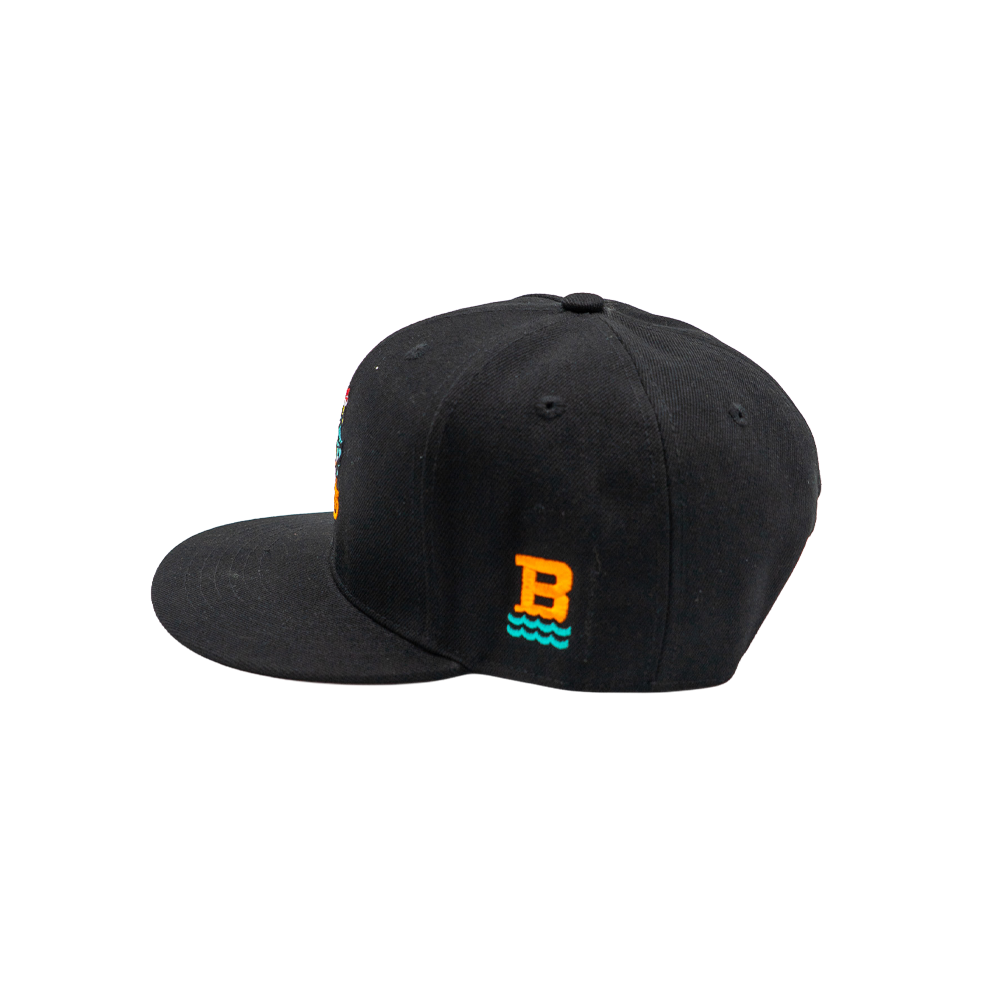 ATL x Chesapeake Baysox Black Snapback Hat Side 2
